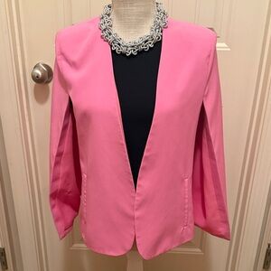 Ovi Pink Cape Blazer